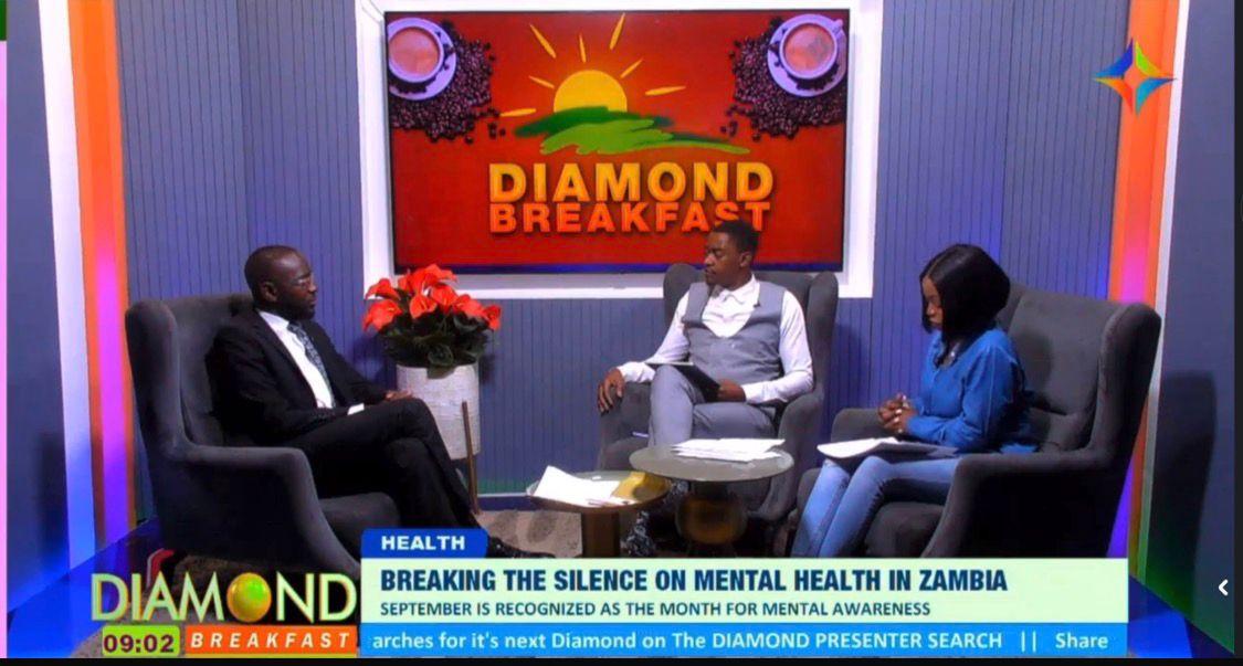 Patrick Mwewa on the Diamond Breakfast set